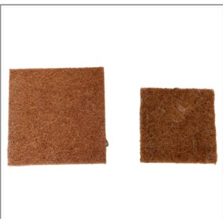 GroMat 6" x 6" x 1" coco grow mat